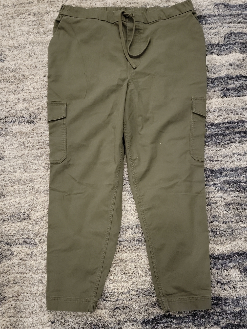 Duluth Trading Company Reserve Joggers Womens Plus 18W Olive NWT